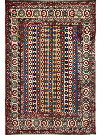 Geometric Kazak 5'6"x7'11"