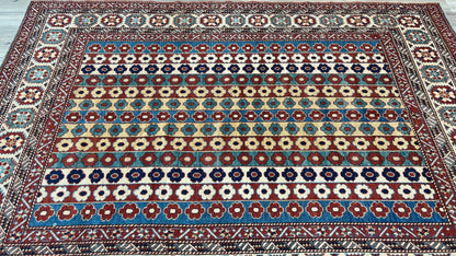 Geometric Kazak 5'6"x7'11"