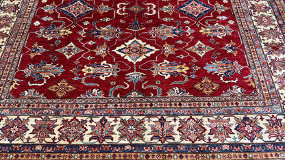 Transitional Kazak 9'x11'7" - Wooden Looms Rug Gallery