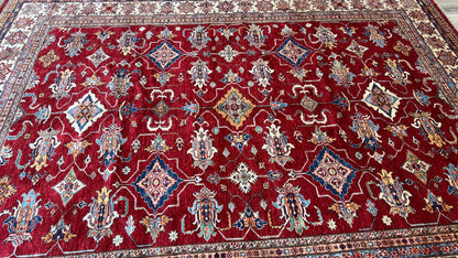 Transitional Kazak 9'x11'7" - Wooden Looms Rug Gallery