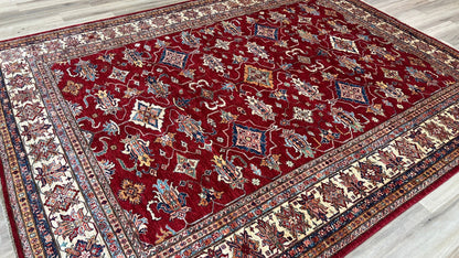 Transitional Kazak 9'x11'7" - Wooden Looms Rug Gallery
