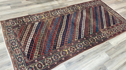 Caucasian Gendge Runner 4'9"x10'4" Area Rug
