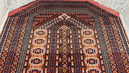Turkman Prayer 3'2"x5'4" Area Rug