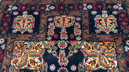 Persian Baluch 3'x5'3" Area Rug