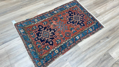 Persian Karajeh 2'9"x4'4" Area Rug