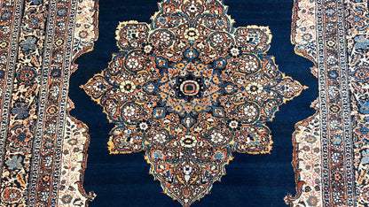 Persian Tabriz 4'5"x5'7" Area Rug