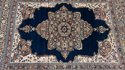Persian Tabriz 4'5"x5'7" Area Rug