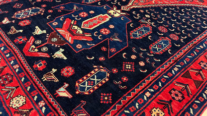 Persian Lori Runner 5'1"x10'10" Area Rug