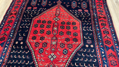 Persian Lori Runner 5'1"x10'10" Area Rug