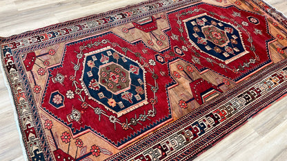 Persian Ardabeel Runner 5'7"x10'1" Area Rug