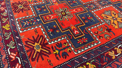 Caucasian Dagistan 4'1"x6'9" Area Rug