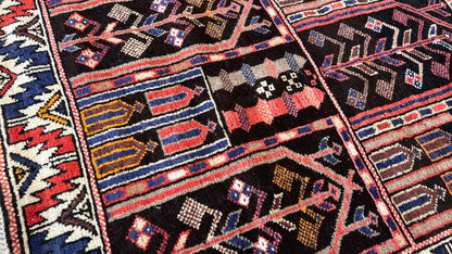 Tribal Baluch 2'10"x4'10" Area Rug