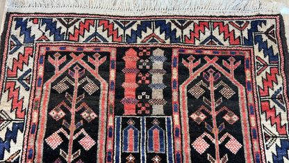 Tribal Baluch 2'10"x4'10" Area Rug