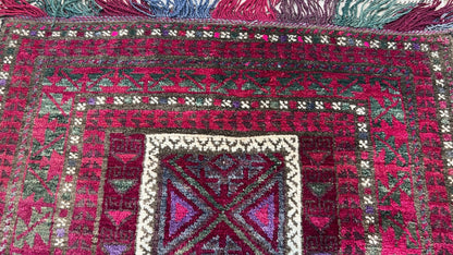 Tribal Baluch 2'9"x4' Area Rug