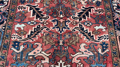 Vintage Heriz 5'4"x8'1" Area Rug