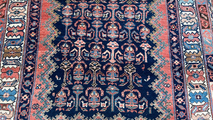 Persian Hamadan 3'3"x5'11" Area Rug