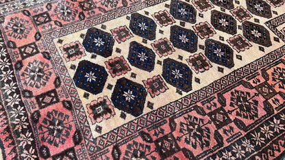 Tribal Baluch 2'8"x4'1" Area Rug