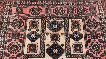 Tribal Baluch 2'8"x4'1" Area Rug