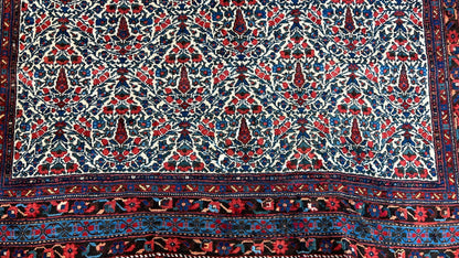 Persian Afshar 4'8"x6'2" Area Rug