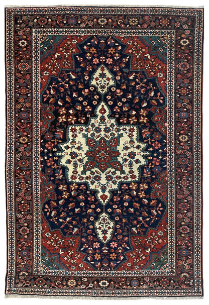 Persian Sarouk Farahan 4'2"x6'9" Area Rug