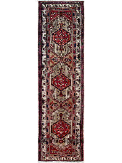 Vintage Serab Runner 3'3"x11'3" Area Rug