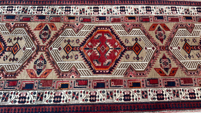 Vintage Serab Runner 3'3"x11'3" Area Rug