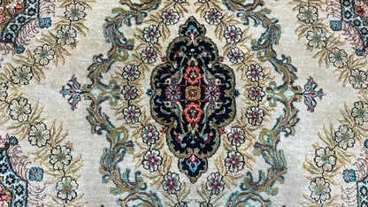 Persian Qum 4'5"x6'8" Area Rug