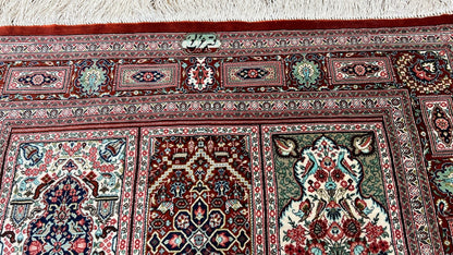 Persian Qum 2'7"x3'10" Area Rug