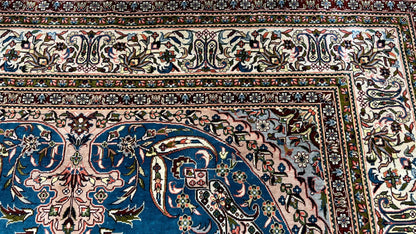 Traditional Qum 4'1" x 6' Area Rug