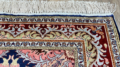 Turkish Kayseri 2'8"x4' Area Rug