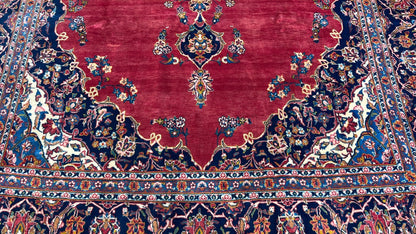 Persian Kashan 8'3"x12'11" Area Rug