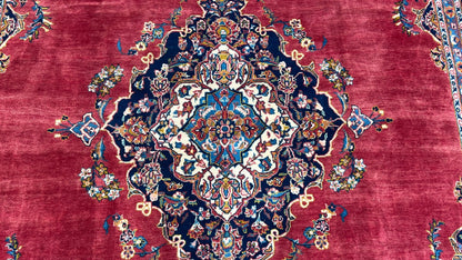 Persian Kashan 8'3"x12'11" Area Rug