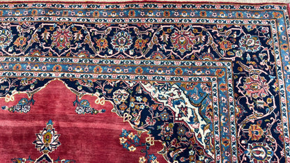 Persian Kashan 8'3"x12'11" Area Rug