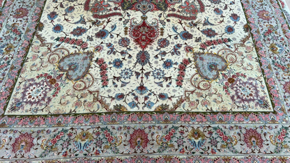 Persian Tabriz 8'10"x11'10" Area Rug