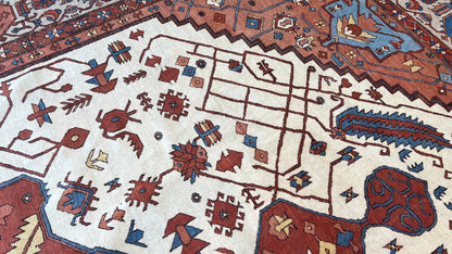 Transitional Serapi 12'10"x19' Area Rug