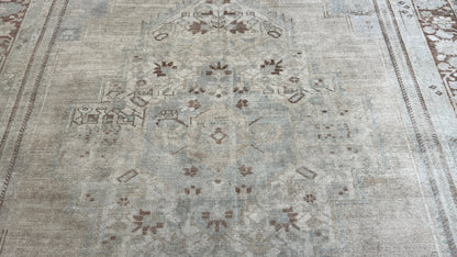 Turkish Vintage 7'10"x11'7" Area Rug