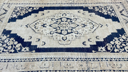 Turkish Vintage 6'5"x10'7" Area Rug