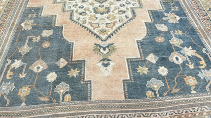 Turkish Vintage 7'4"x11'5" Area Rug
