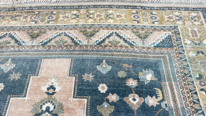 Turkish Vintage 7'4"x11'5" Area Rug
