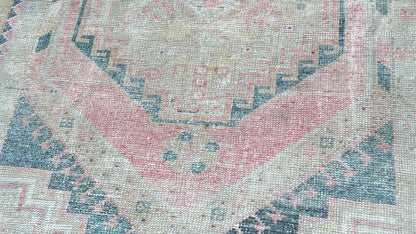 Turkish Vintage 3'6"x5'7" Area Rug