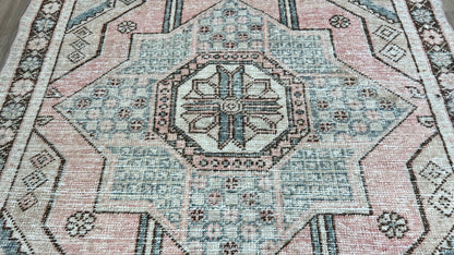 Turkish Vintage 4'2"x6'3" Area Rug