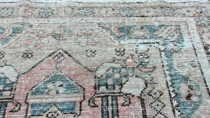 Turkish Vintage 4'2"x6'3" Area Rug