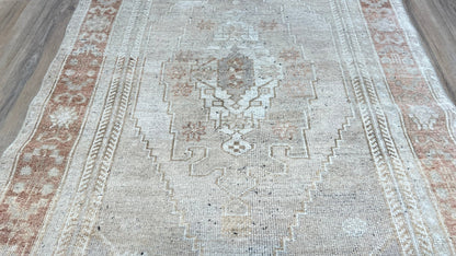 Turkish Vintage 3'6"x6'4" Area Rug