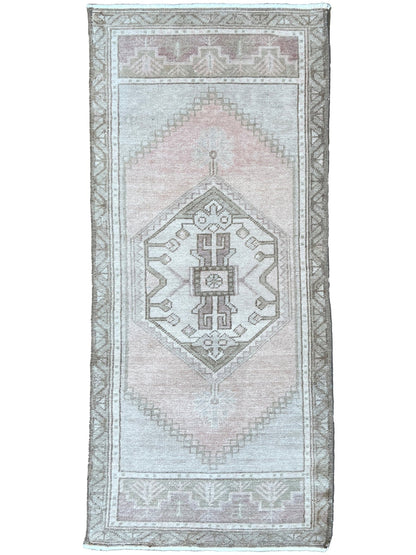Turkish Vintage 1'7"x3'5" Area Rug