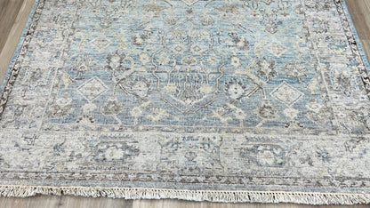 Vintage Look Oushak 4'3"x6' Area Rug