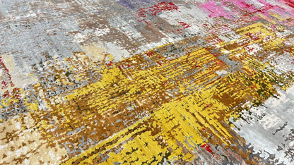 Abstract Modern 10'x14' Area Rug