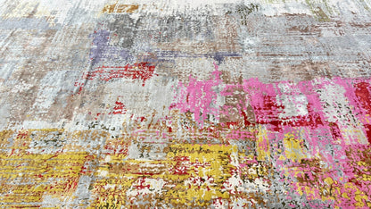 Abstract Modern 10'x14' Area Rug