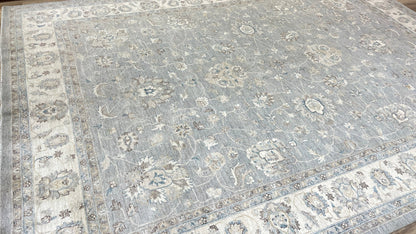 Floral Oushak 9'10"x13'10'' Area Rug