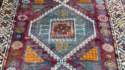 Turkish Kars 4'4"x7'2" Area Rug