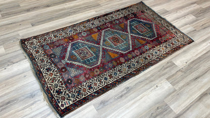 Turkish Kars 4'4"x7'2" Area Rug